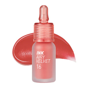 Peripera Ink Airy Velvet #16 Favorite Orange Pink