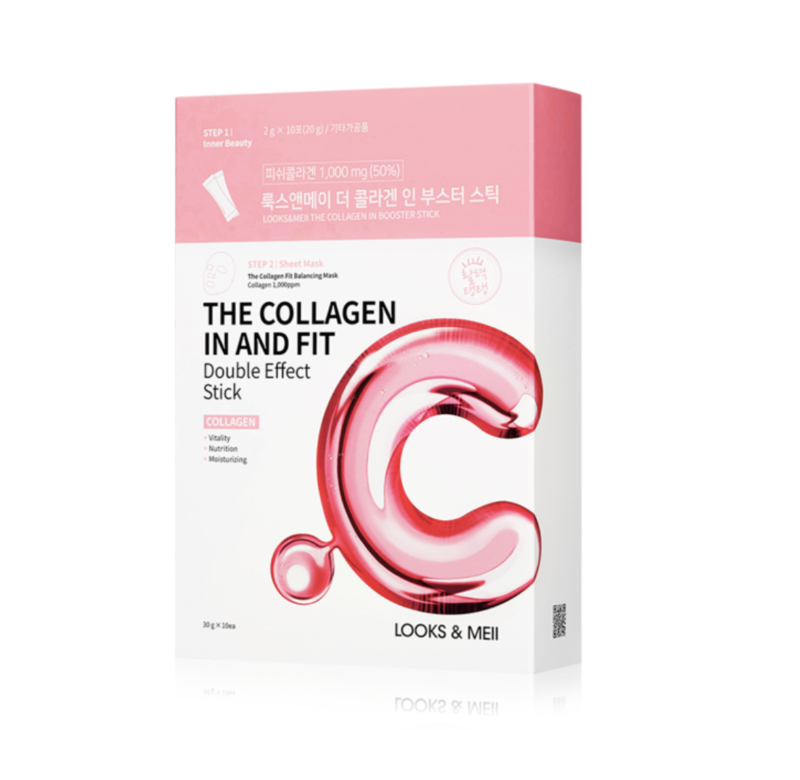 20230108 LOOKS&MEII The Collagen In And Fit Double Effect Stick 10EA - [ Without Stick ]