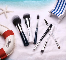 Load image into Gallery viewer, CORINGCO Marine Blue Make Up Brush Collection 6P