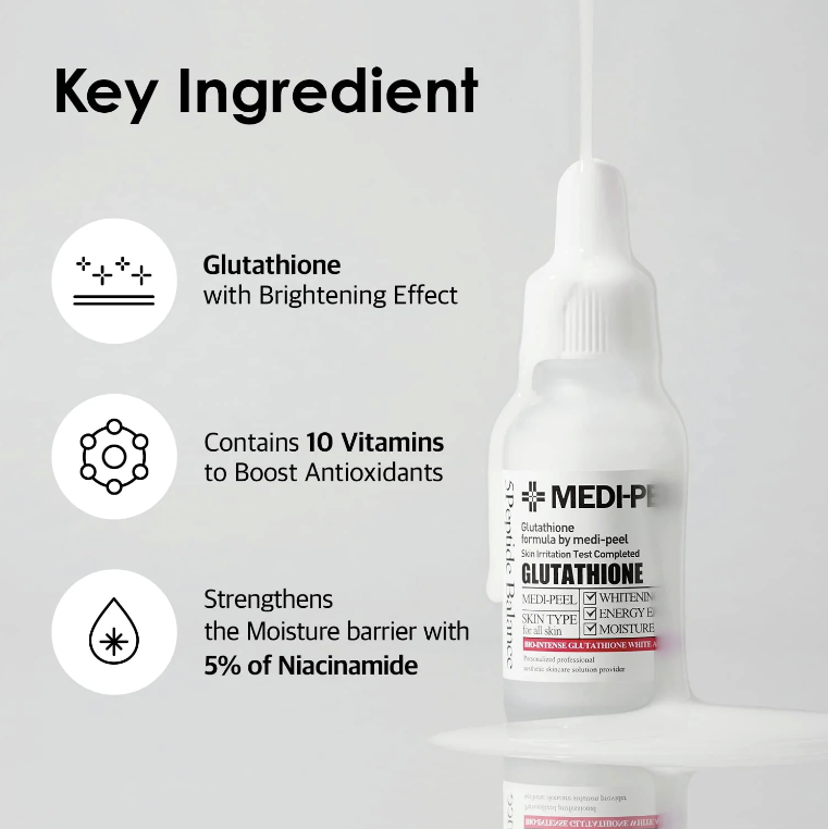 MEDI-PEEL Bio-Intense Glutathione 600 White Ampoule 30ml SoKoSkins MEDI-PEEL Bio-Intense Glutathione 600 White Ampoule 30ml SoKoSkins