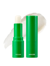 Load image into Gallery viewer, AMUSE Vegan Green Lip Balm #01 CLEAR
