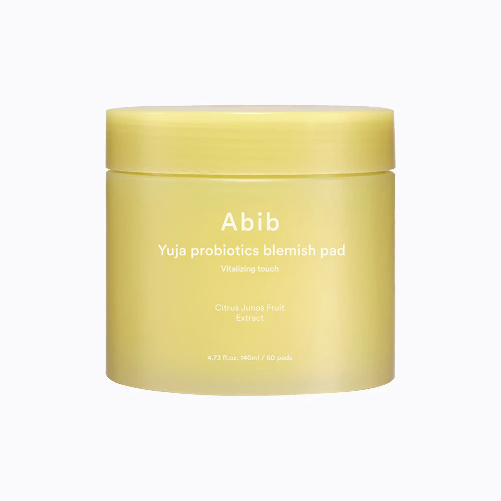 Abib Yuja probiotics blemish pad Vitalizing touch 60EA