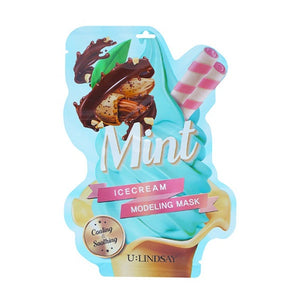 U:Lindsay Mint Ice Cream Modeling Mask 5EA