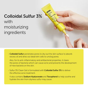 By Wishtrend Sulfur 3% Clean Gel 30g