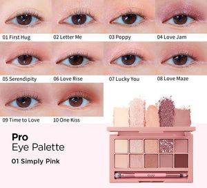 CLIO Pro Eye Palette #Simply Pink