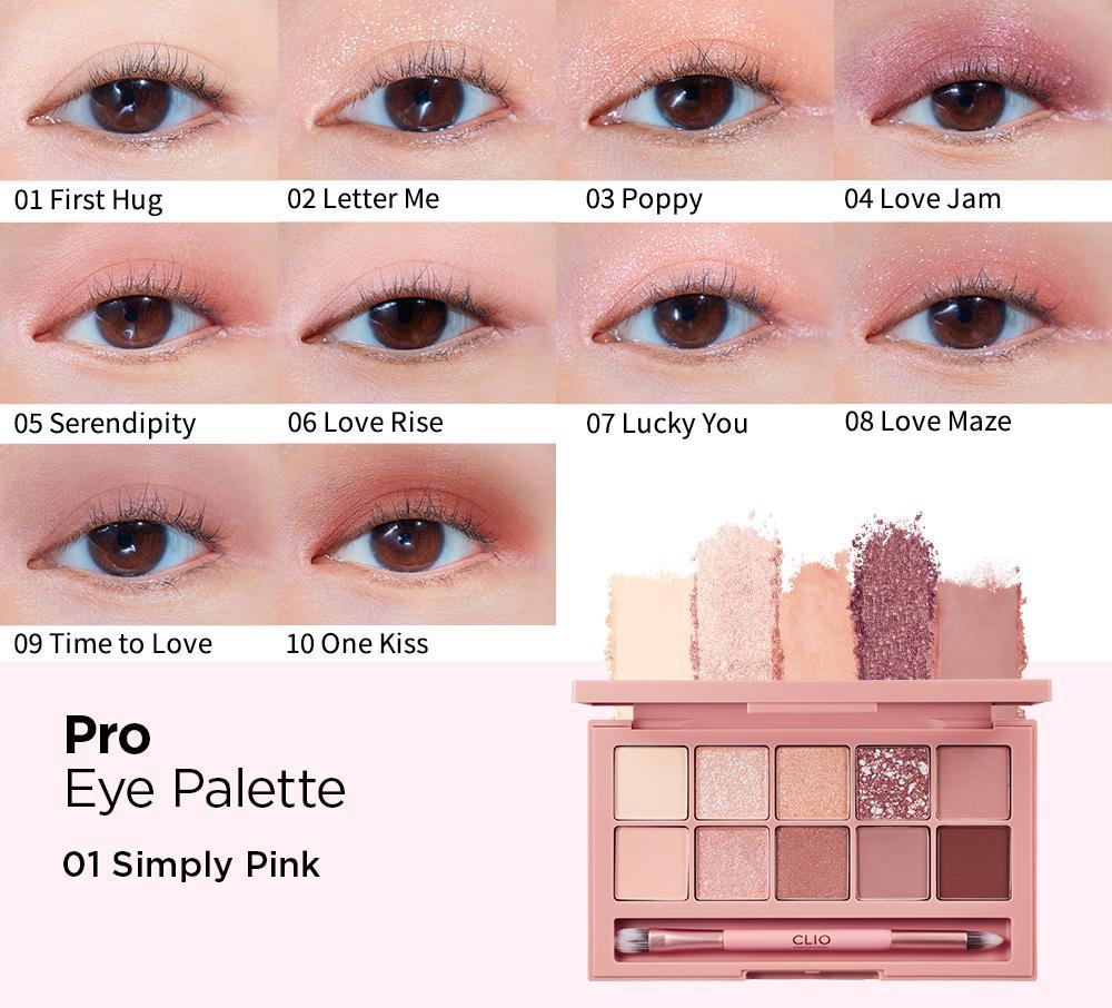 CLIO Pro Eye Palette #Simply Pink
