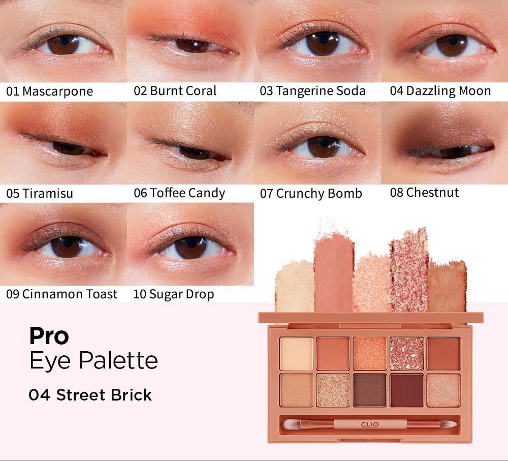 CLIO Pro Eye Palette #STREET BRICK