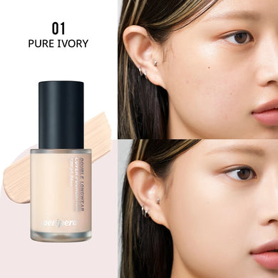 PERIPERA Double Longwear Cover Foundation 35g #01 Pure Ivory