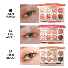 Load image into Gallery viewer, 20230318 - CLIO Prism Air Eye Palette #Coral Sparkle