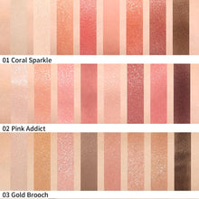 Load image into Gallery viewer, 20230318 - CLIO Prism Air Eye Palette #Coral Sparkle