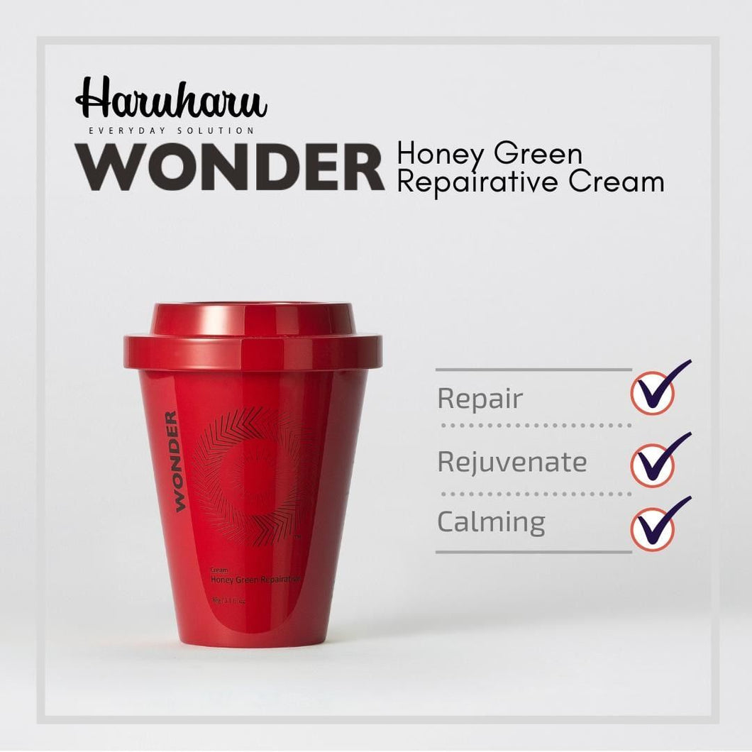 Haruharu WONDER Honey Green Rapairative Cream 100g