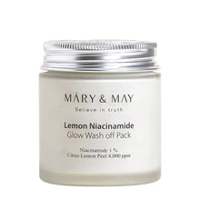 Load image into Gallery viewer, Mary&amp;May Lemon Niacinamide Glow Wash Off Pack 125g