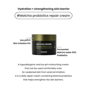 Heimish Matcha Biome Repair Cream 50ml