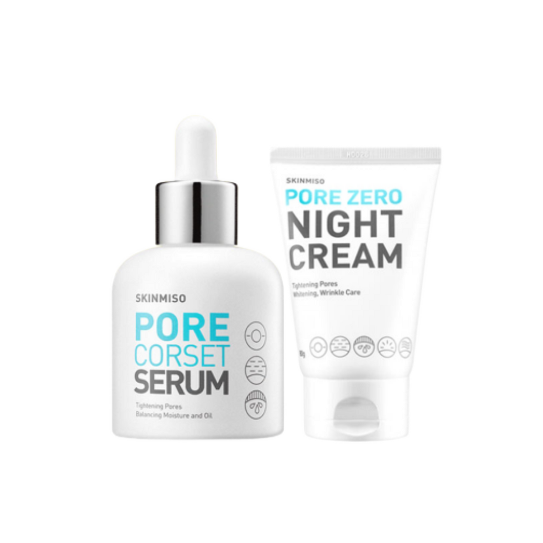 Skinmiso Pore Closet Serum and Pore Zero Night Cream